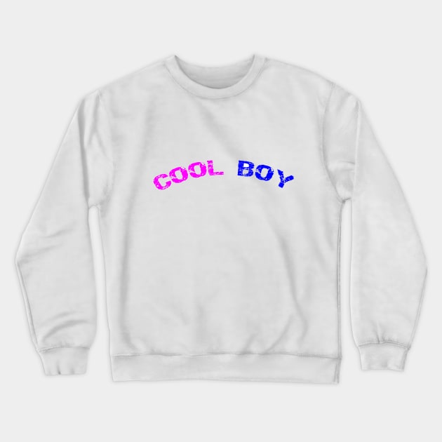 Cool Boy t-shirt Crewneck Sweatshirt by Tee lover